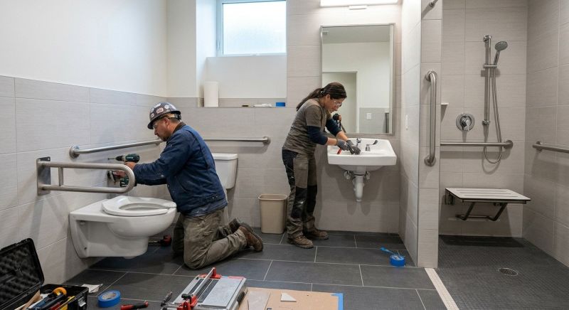 Accessible Toilet Installation in Alpharetta, GA