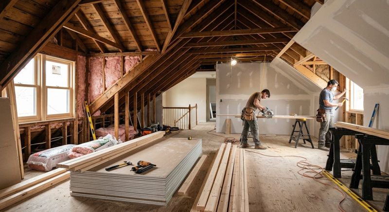 Attic Expansion in Conroe, TX
