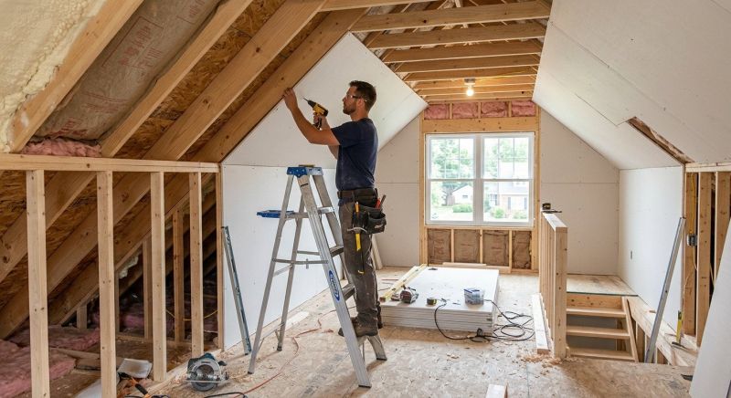 Attic Renovation in Alpharetta, GA