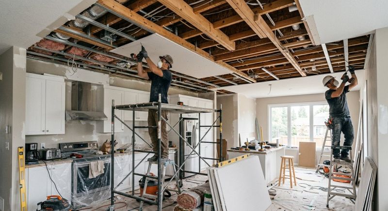Kitchen Ceiling Remodeling in Conroe, TX