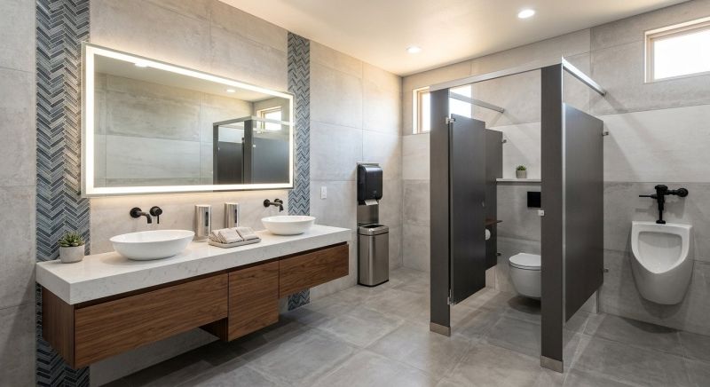 Office Restroom Renovation in Boulder, CO