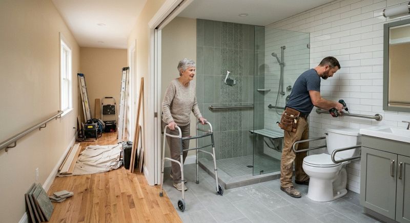 Accessible Shower Remodeling in Alpharetta, GA