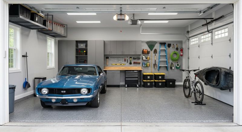 Attached Garage Remodeling in Conroe, TX