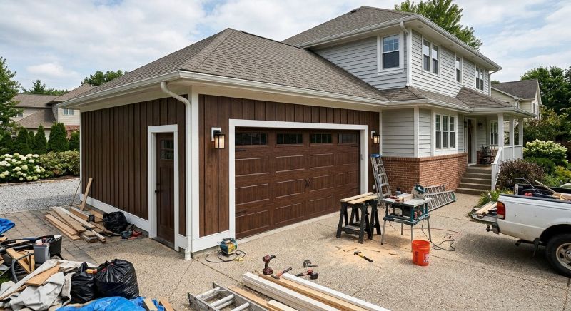 Attached Garage Renovation in Alpharetta, GA