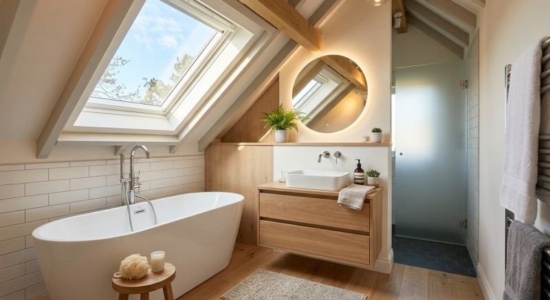 Attic Bathroom Remodeling in Danbury, CT