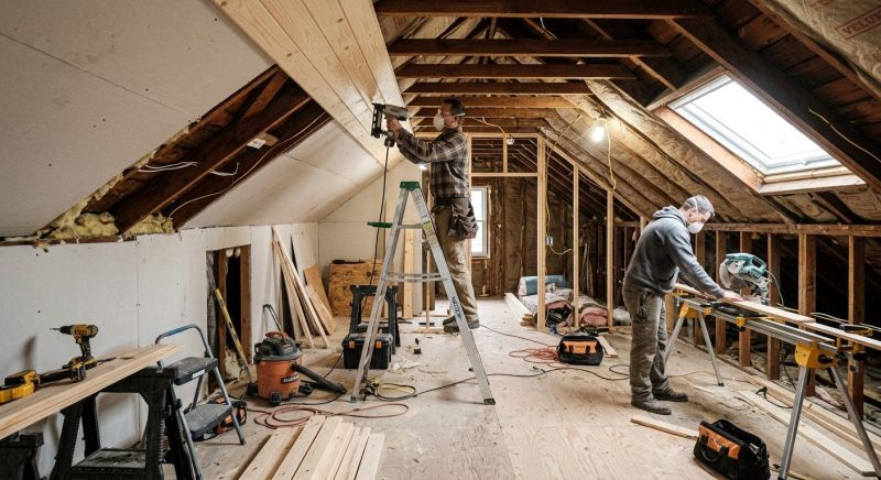 Attic Renovation in Conroe, TX