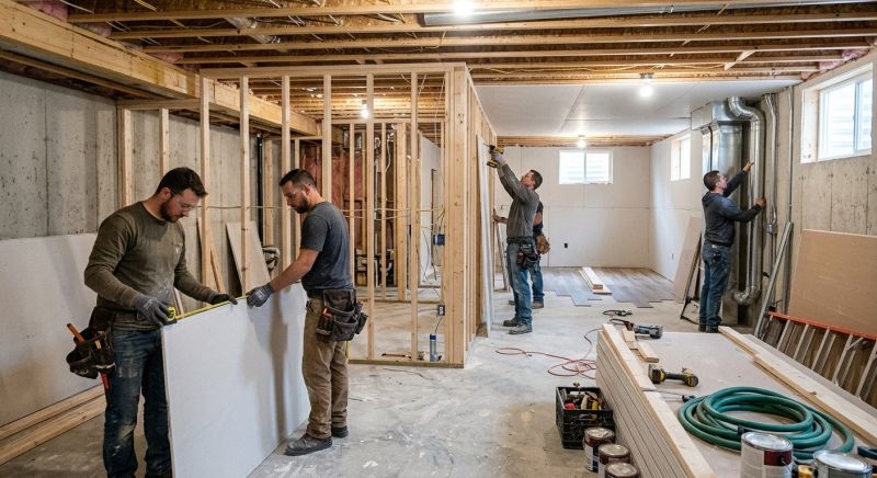 Basement Finishing Service in Alpharetta, GA