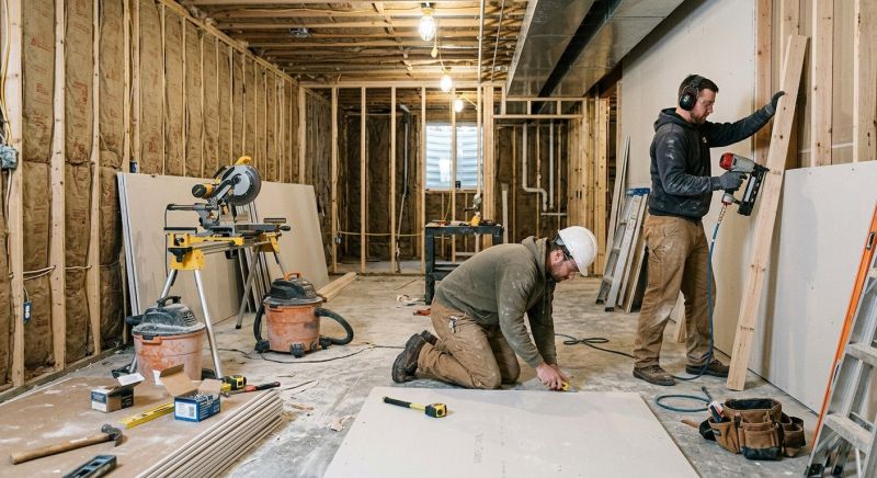 Basement Finishing Service in Alpharetta, GA