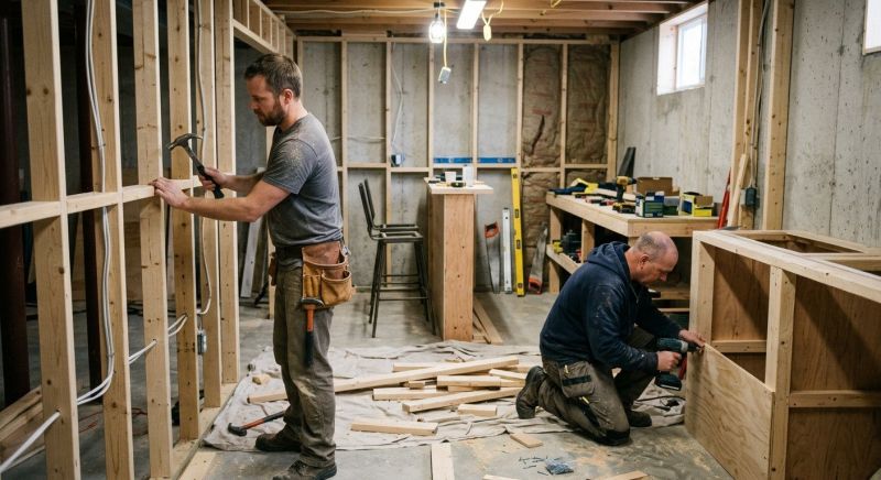 Basement Remodeling in Alpharetta, GA