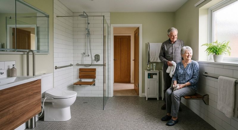 Elderly Bathroom Renovation in Alpharetta, GA