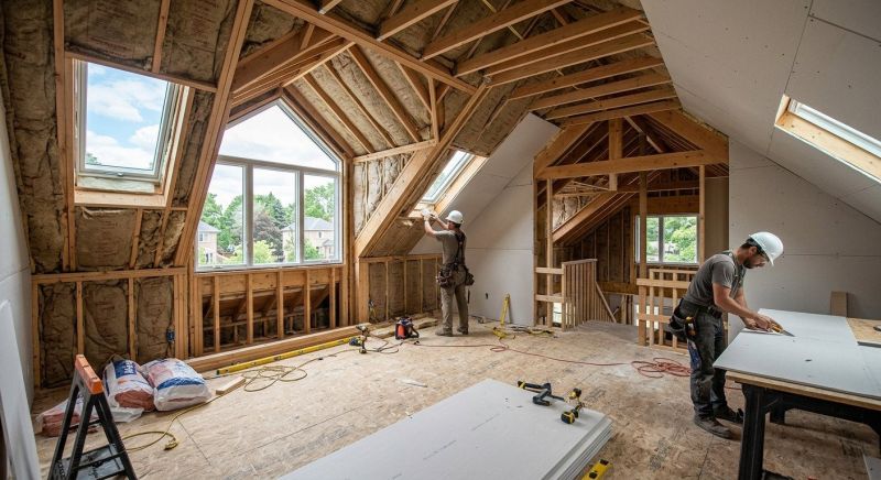 Garage Attic Remodeling in Alpharetta, GA