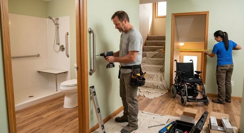Handicap Renovation in Alpharetta, GA