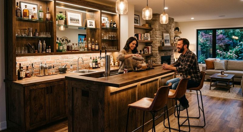 Home Bar Remodeling in Alpharetta, GA