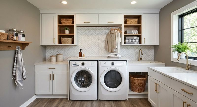 Laundry Room Renovation in Denver County, CO
