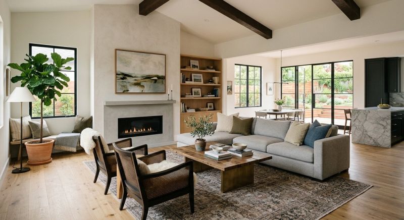 Living Room Remodeling in Alpharetta, GA
