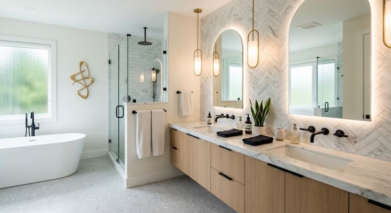 Luxury Bathroom Installation in Portland, ME