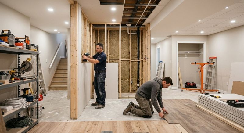 Man Cave Construction in Alpharetta, GA