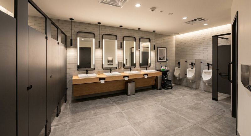 Office Bathroom Renovation in Denver County, CO