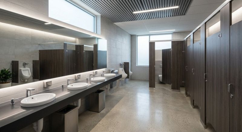 Office Restroom Renovation in Longmont, CO