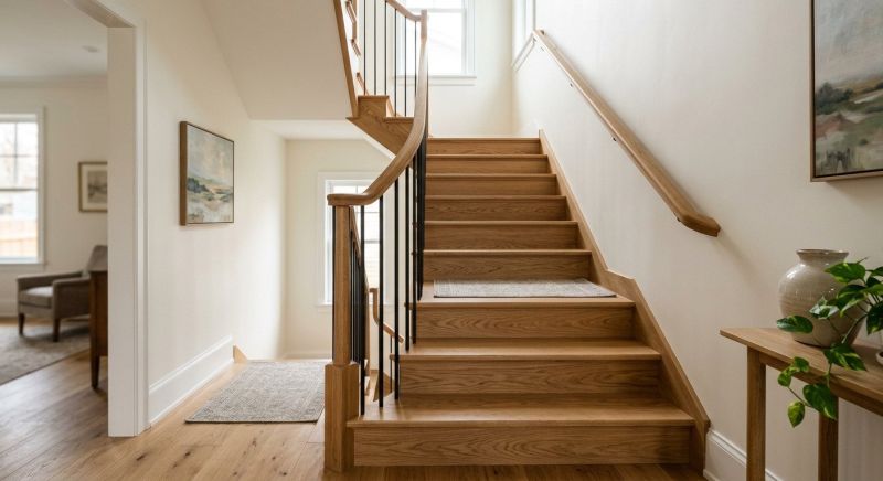 Stairwell Renovation in Conroe, TX